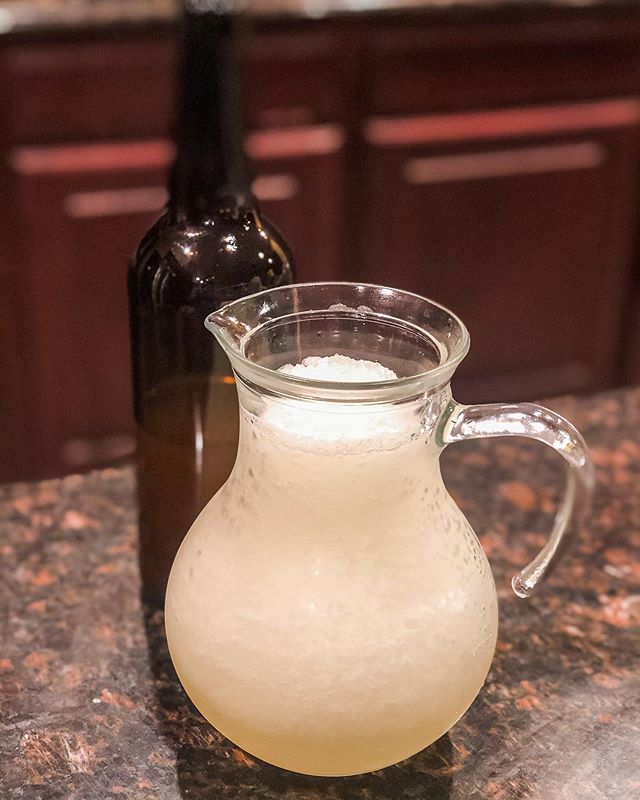 Mango Kefir slushy with lime juice & tequila— OK FINE IT’S A MARGARITA. I’ve been experimenting lately with mango margaritas. So far, nothing beats a fresh Manila mango blended in the mix!Thanks @troydle of #sacredkefirco for delivering some delicious Guava & Mango Kefir!#margaritas #waterkefir #tequila #stayathome #stayhomefornevada [instagram]