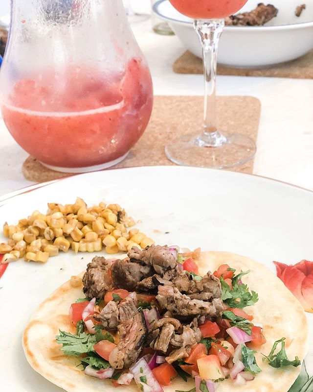Happy Cinco de Mayo! I promise I shared that strawberry margarita... 🏽#cincodemayo #tacotuesday #strawberrymargarita #margaritas [instagram]