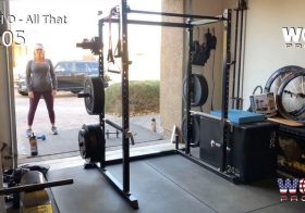 “All That” at ludicrous speed 🤣WOD programmed by @westtechcrossfit coaches @graysongearin @em_swen Zone 5 HR courtesy of Raciel-is-so-out-of-shape WOD  partner @wining__runner#baseperformance #teamultra #flofactoryteam #crossfitgirls [instagram]