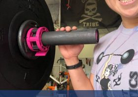 My right arse was finally feeling normal-ish on Thursday, so I did this workout that involved this thing called a “barbell” 🤪 Working (slowly) back to some weights. Also, showing off my @goruck Tribe flag!#crammingforcrossfit #frontsquats #wodproof #garagegym #baseperformance #michelobultra #teamultra #catalystathletics [instagram]